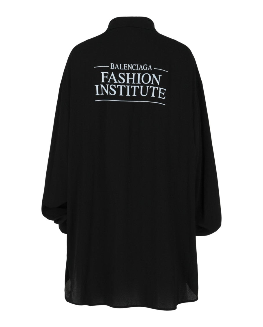 Balenciaga Fluid Blouse In Silk Crepe