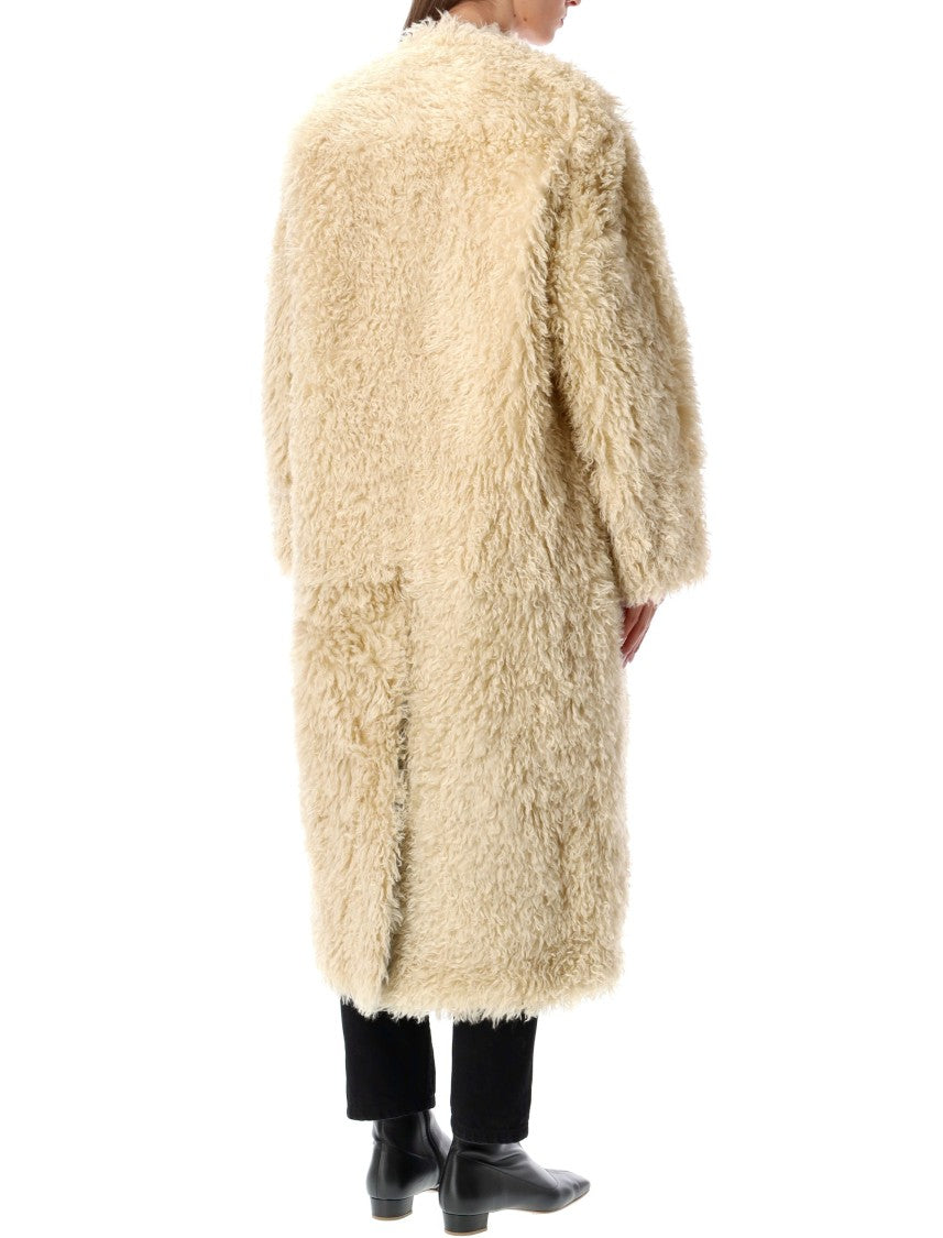 Stand Studio Carolina Eco Fur Curl Coat