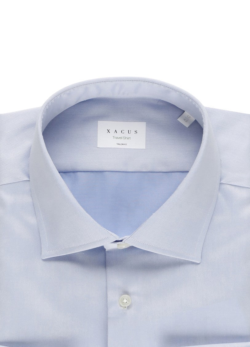 Xacus Light Blue Travel Casual Shirt
