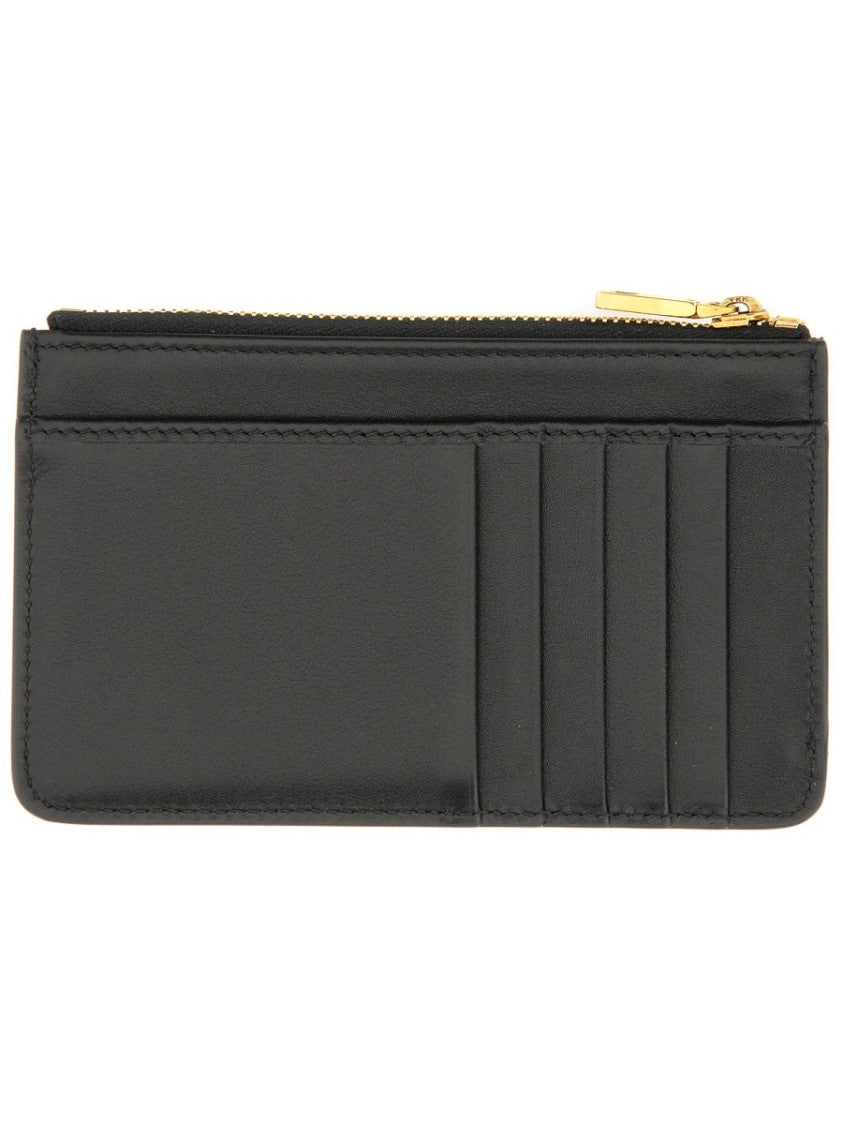 Dolce & Gabbana Calfskin Plongé Card Holder