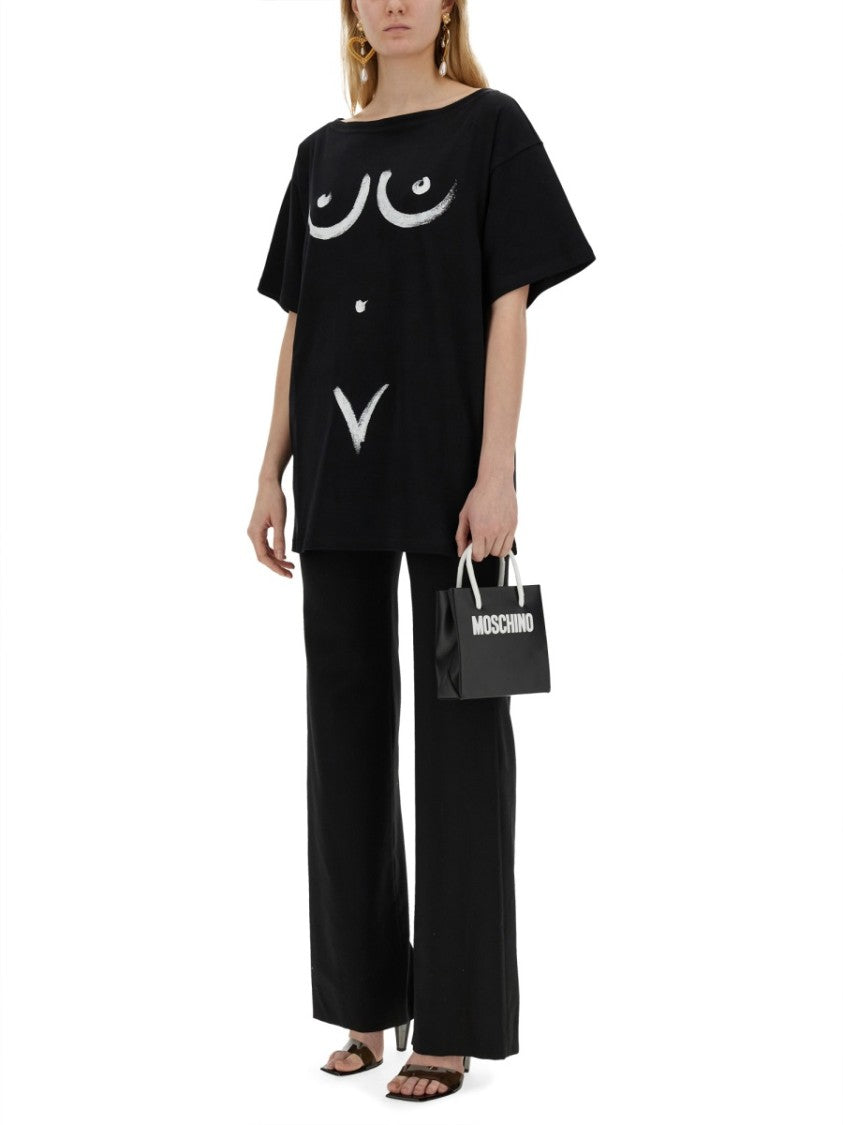 Moschino Oversized Body Print T-Shirt