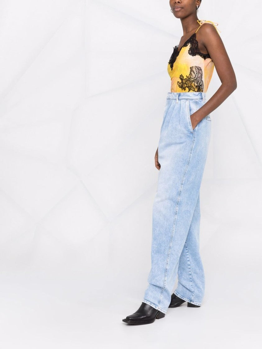 Dsquared2 High-Waisted Boxy Jeans