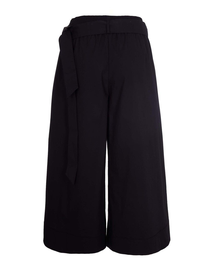 Pinko Bermuda Shorts With Gathered Waistband