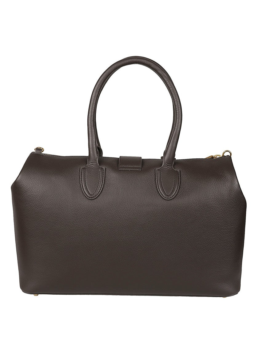 Schell 1865 Large Doctor Soft Brown Leather Tote Bag