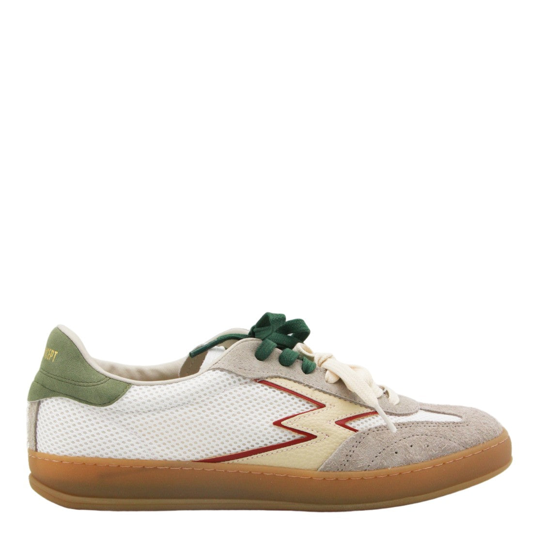 Moaconcept Retro-Inspired Mesh And Suede Sneakers