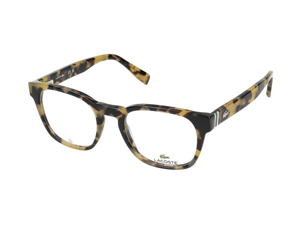 Lacoste Tokyo Havana L2938 Acetate Square Eyeglasses