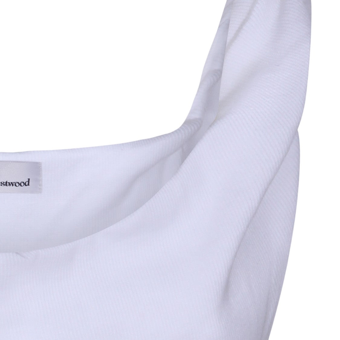 Vivienne Westwood Fitted White Sleeveless Top