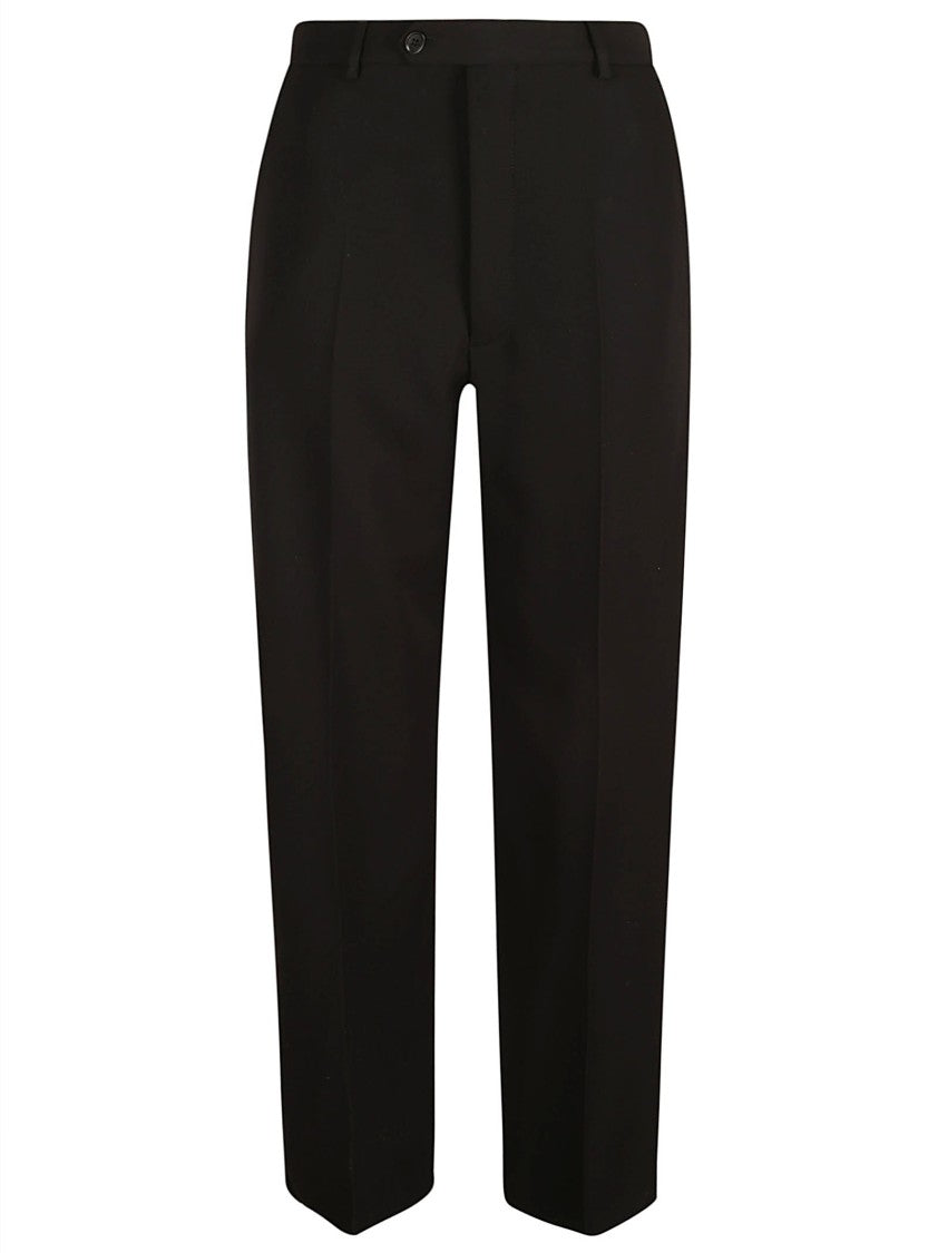 Balenciaga Tailored Black Trousers With Straight Leg Design