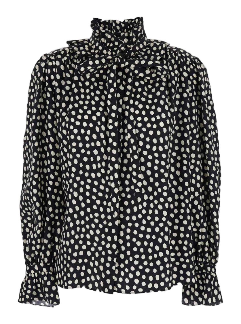 Chloé Silk Shirt With Ruffled Collar