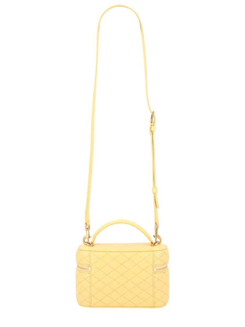 Saint Laurent Quilted Mini Shoulder Bag With Adjustable Strap