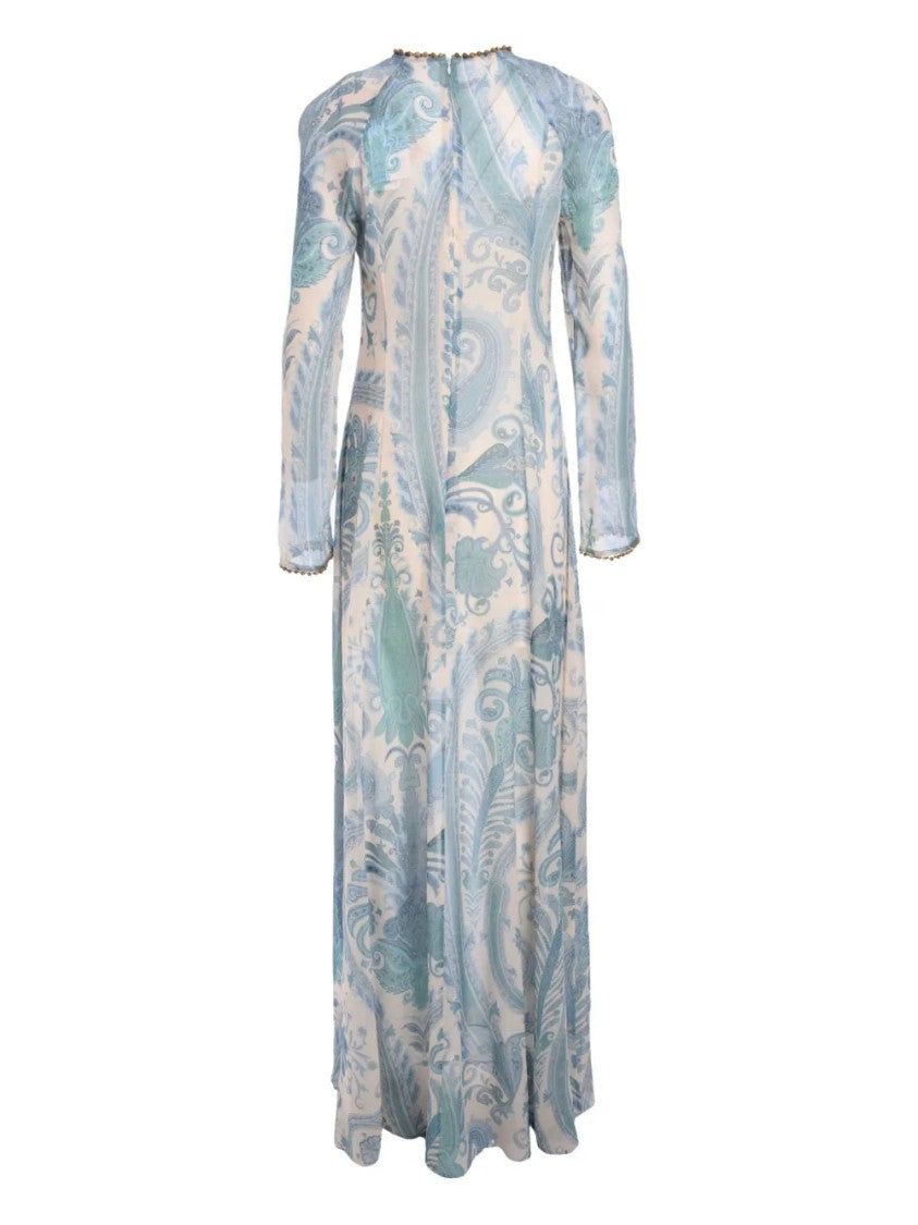 Zimmermann Maxi Dress With Paisley Print