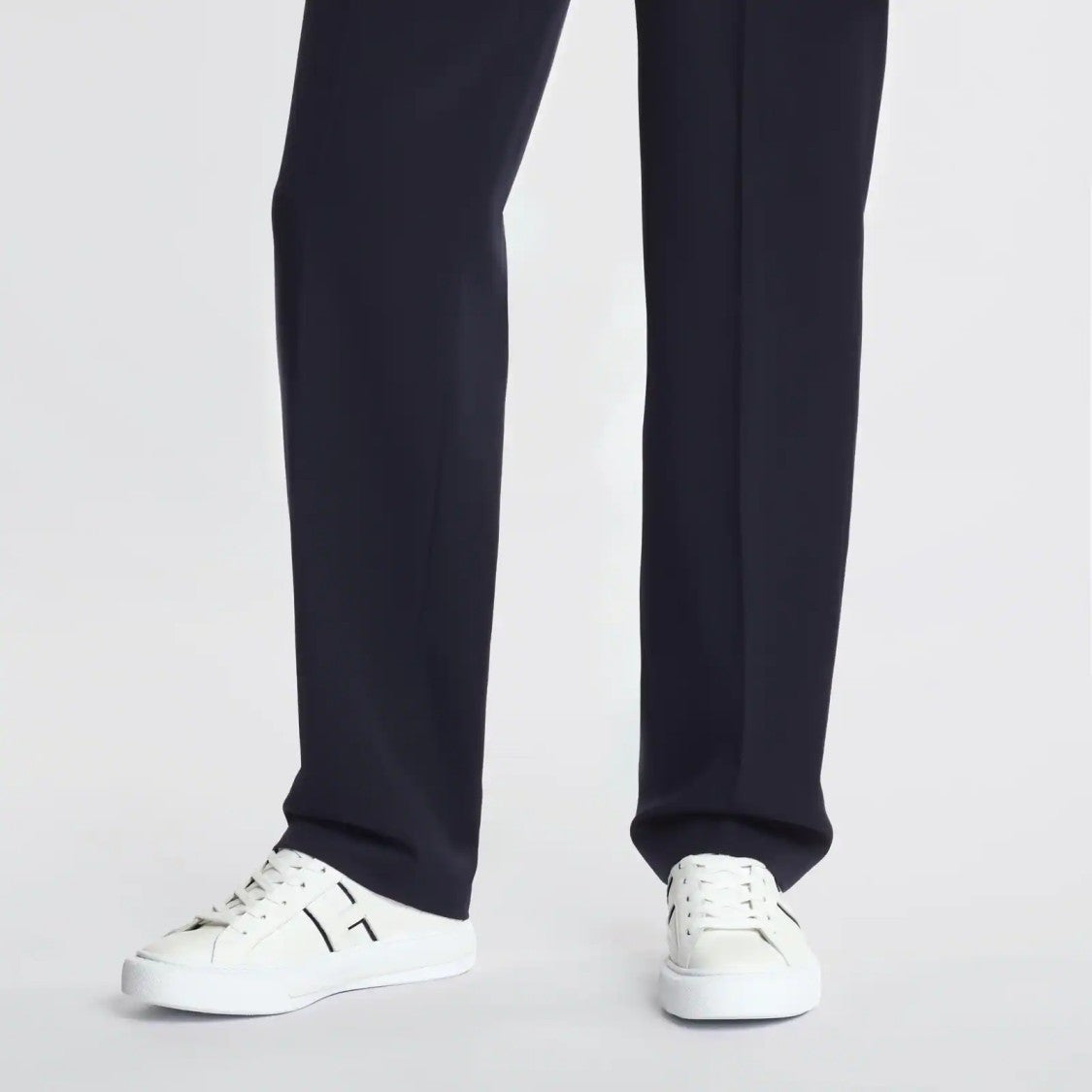 Hogan Refined Lace-Up Shoes With Distinctive 'H' Detail