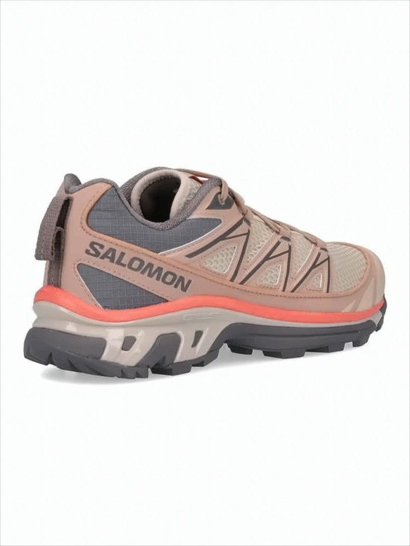 Salomon Breathable Textile Sneakers With Supportive Overlays