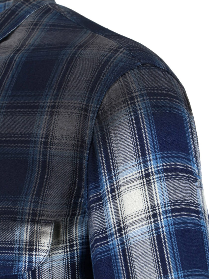 Dsquared2 Blue Checked Shirt