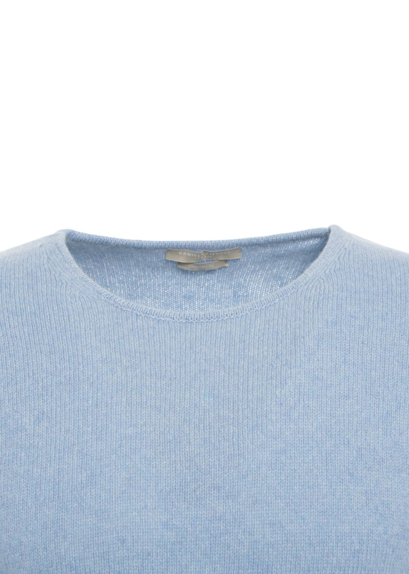 Daniele Fiesoli Cashmere Sweater With Classic Crew Neck