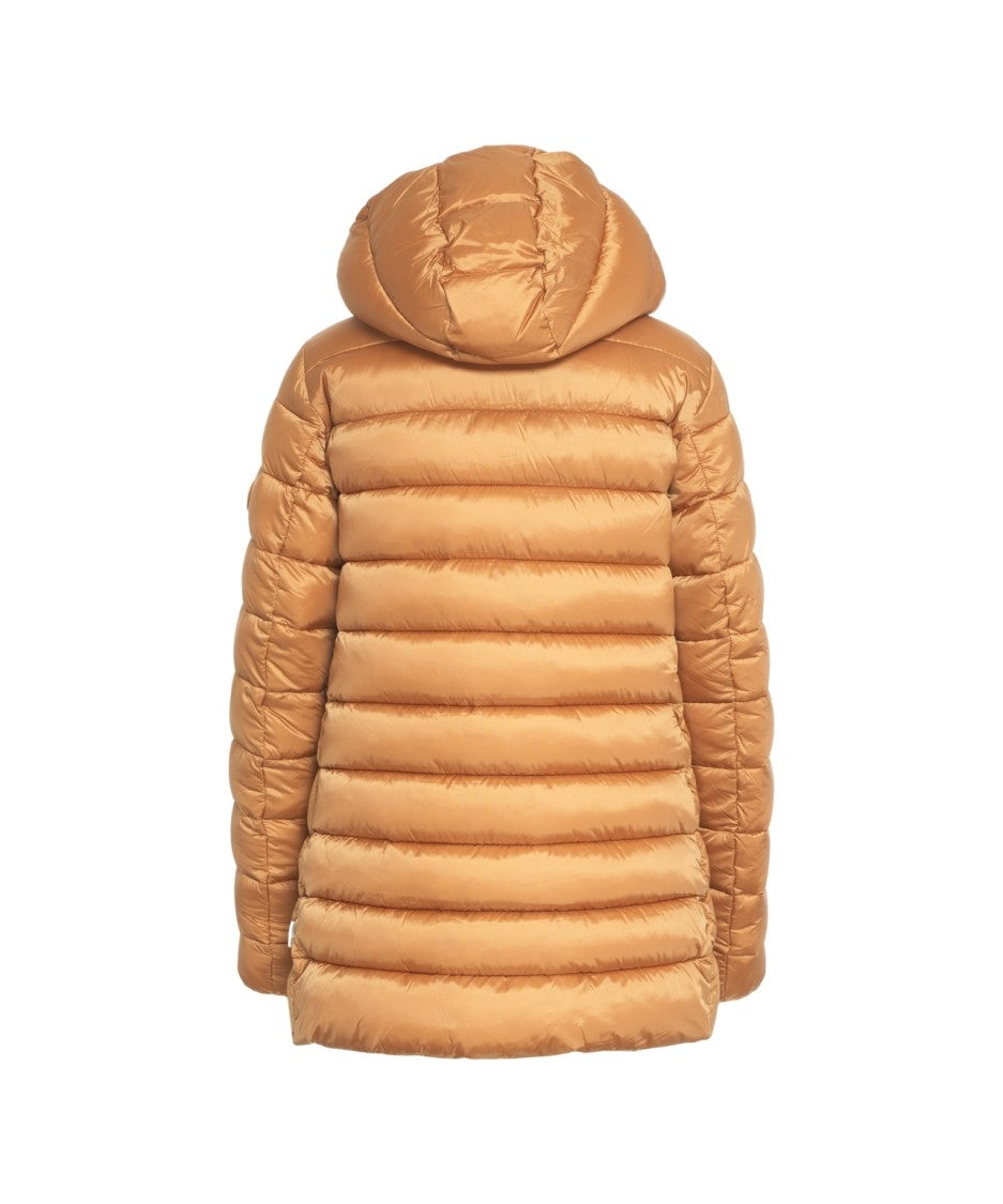 Save The Duck Mid-Length Eco-Friendly Down Jacket With Quilted Design