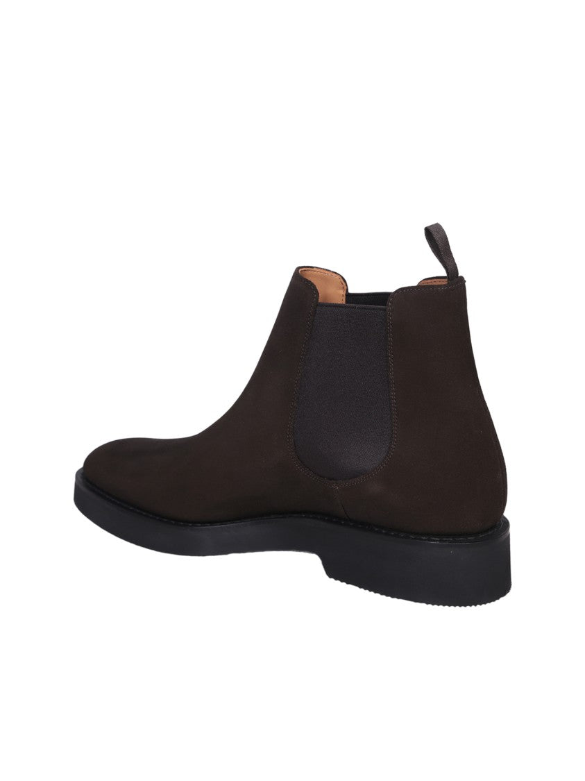 Church's Elegant Brown Calf Leather Boots