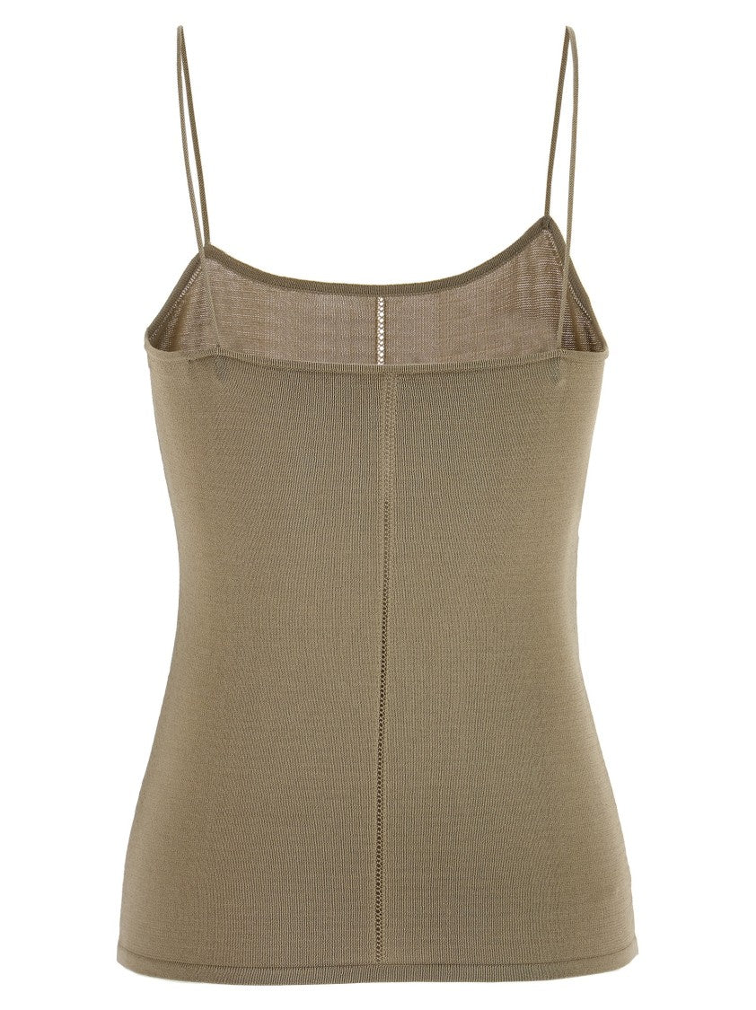 Lemaire Intricate Perforated Viscose Blend Top