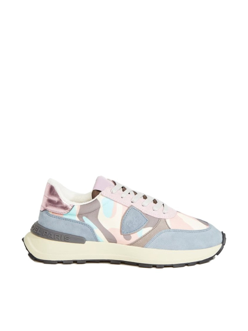 Philippe Model Antibes Low Camouflage Sneakers