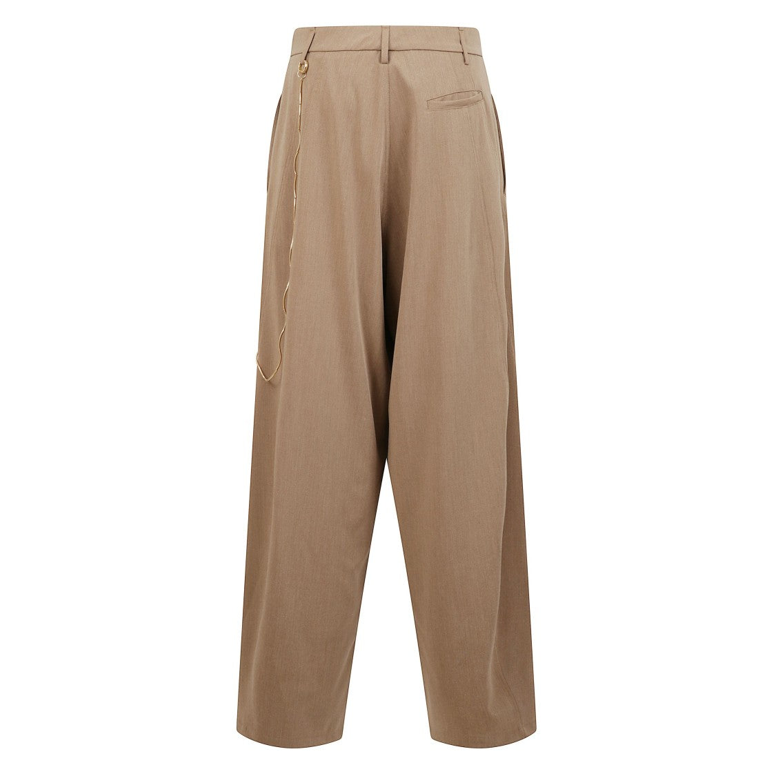 Darkpark Low-Waisted Pleated Pants