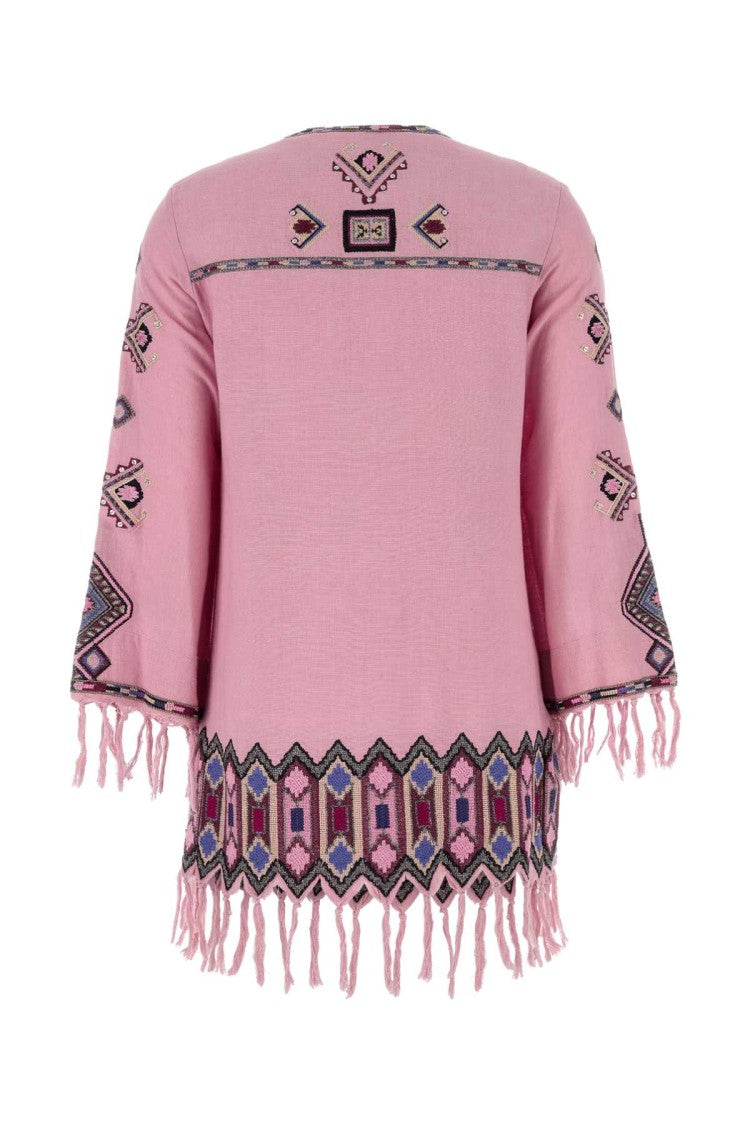 Isabel Marant Embroidered Silk Zayana Mini Dress