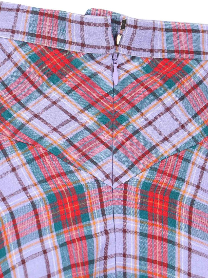 Vivienne Westwood "Aeroplane" Midi Skirt – Multicolor