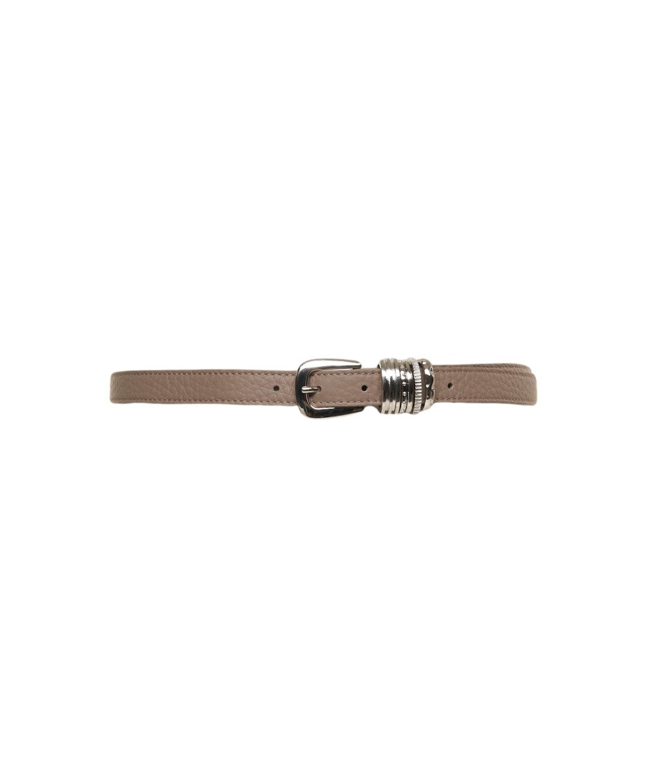 Orciani Grained Leather Belt