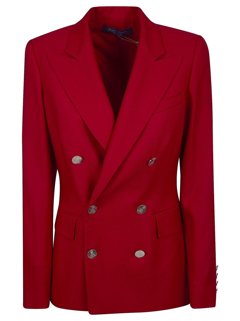 Polo Ralph Lauren Double-Breasted Cashmere Blazer