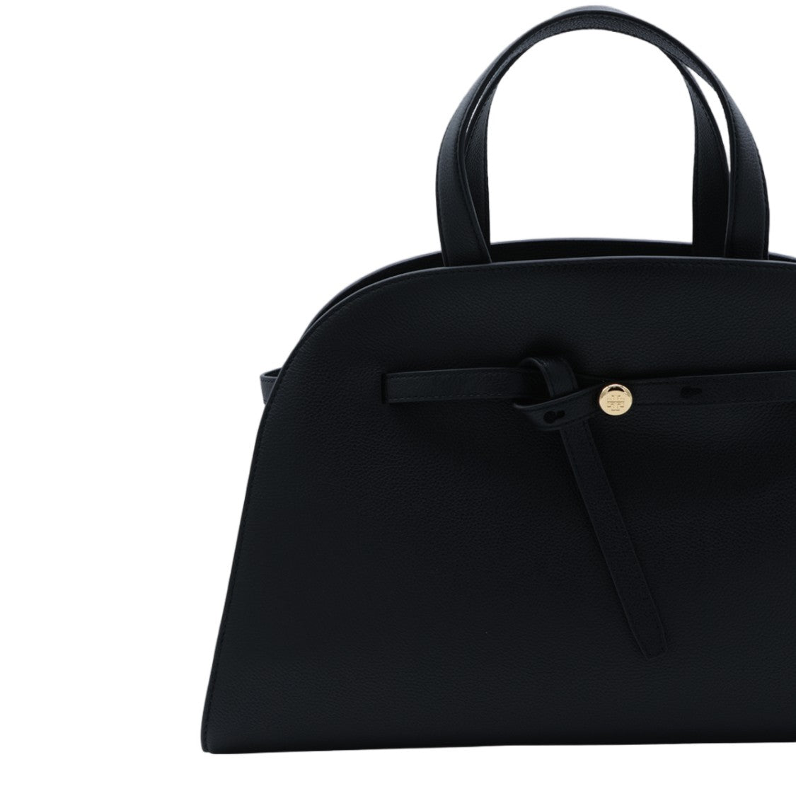 Tory Burch Structured Handbag With Rounded Top And Gold-Tone Detail