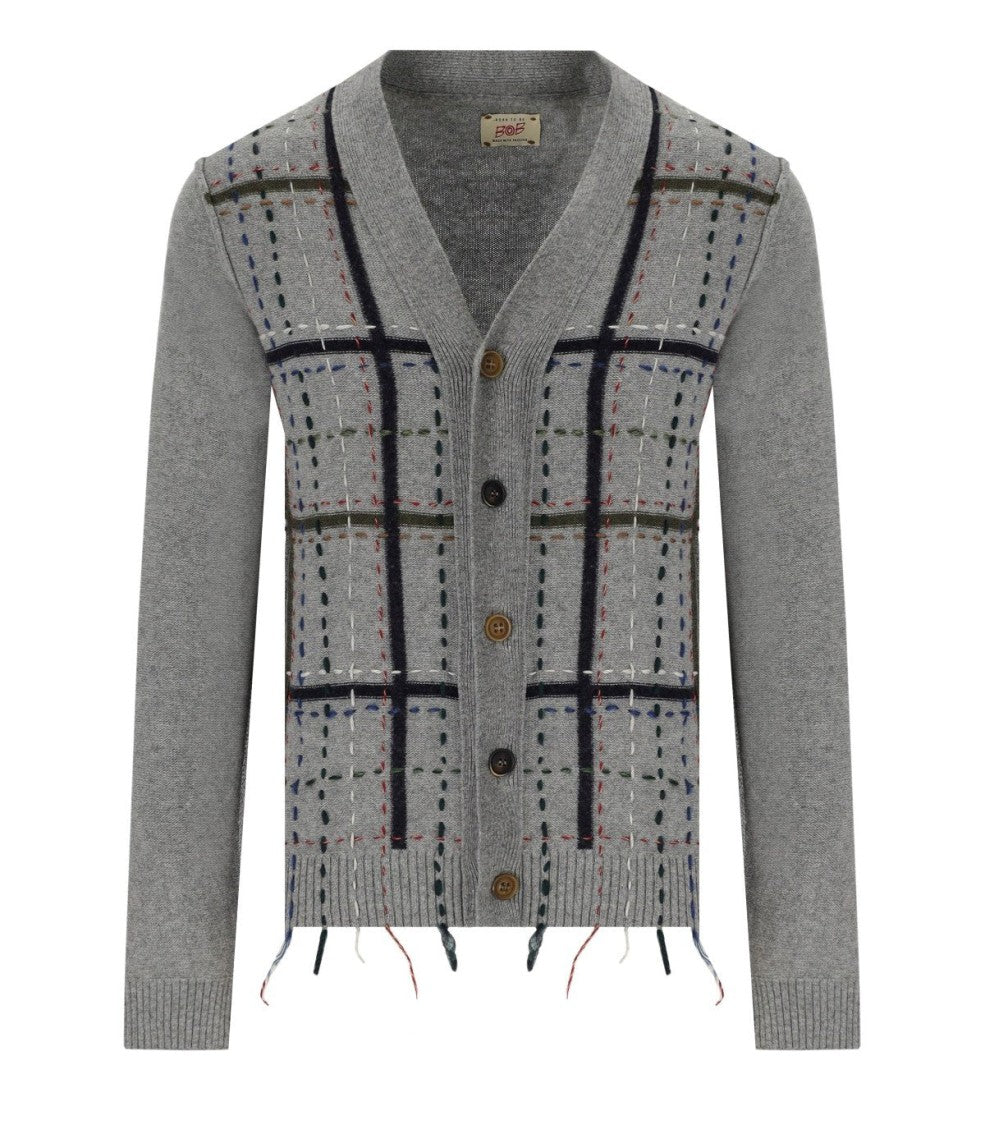 Bob Moz Grey Cardigan