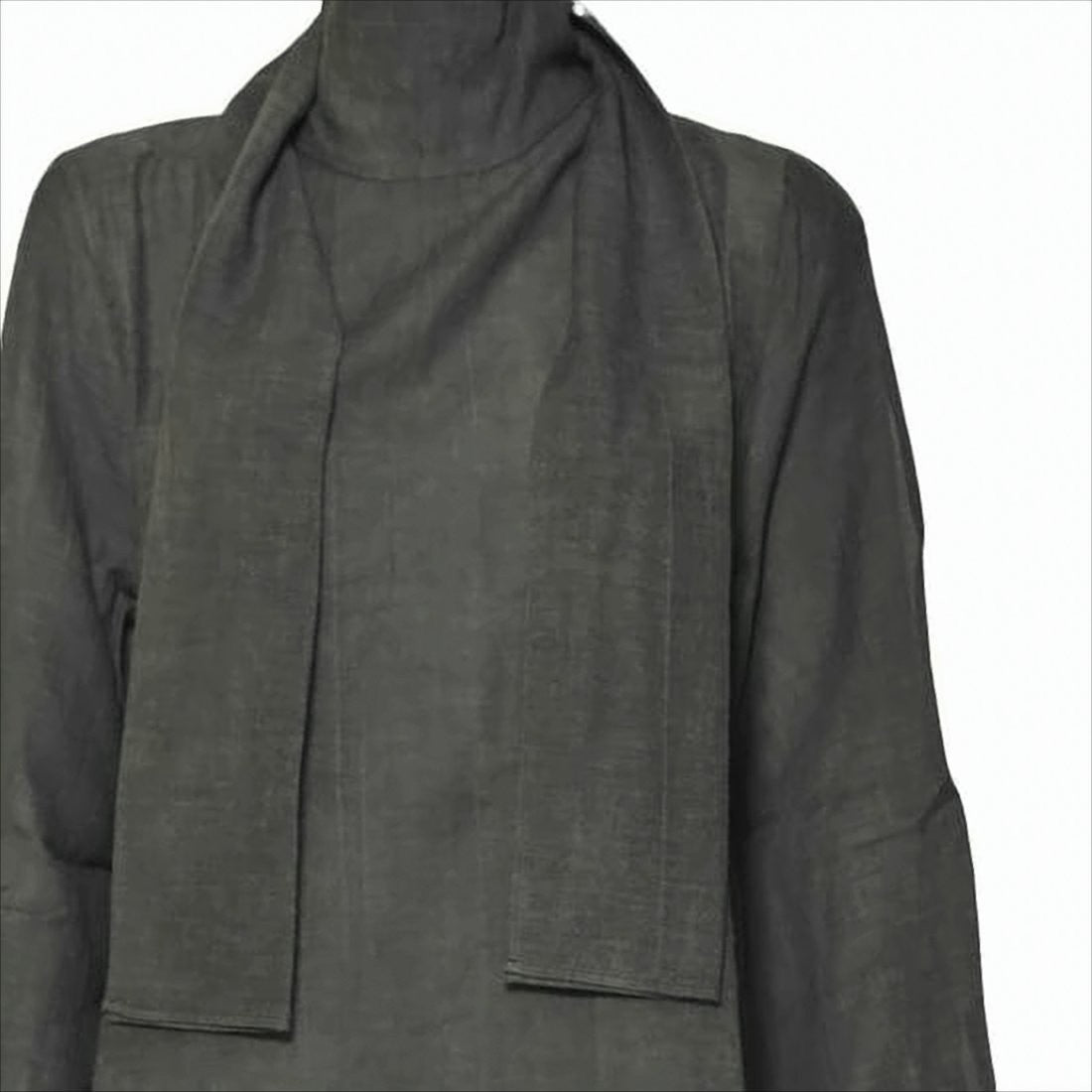 Our Legacy Textured Black Blouse With High Neck