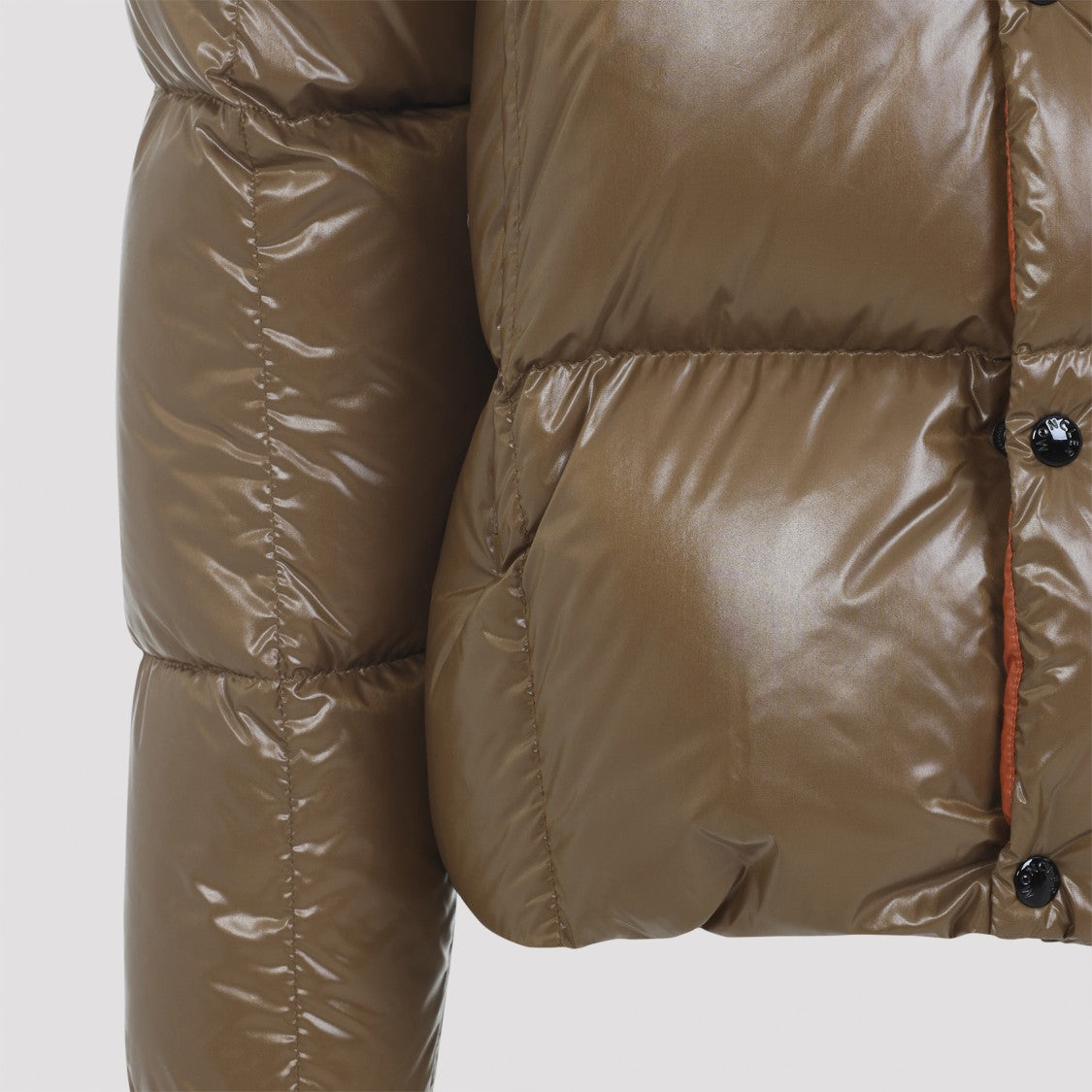 Moncler Padded Down Jacket With Detachable Hood