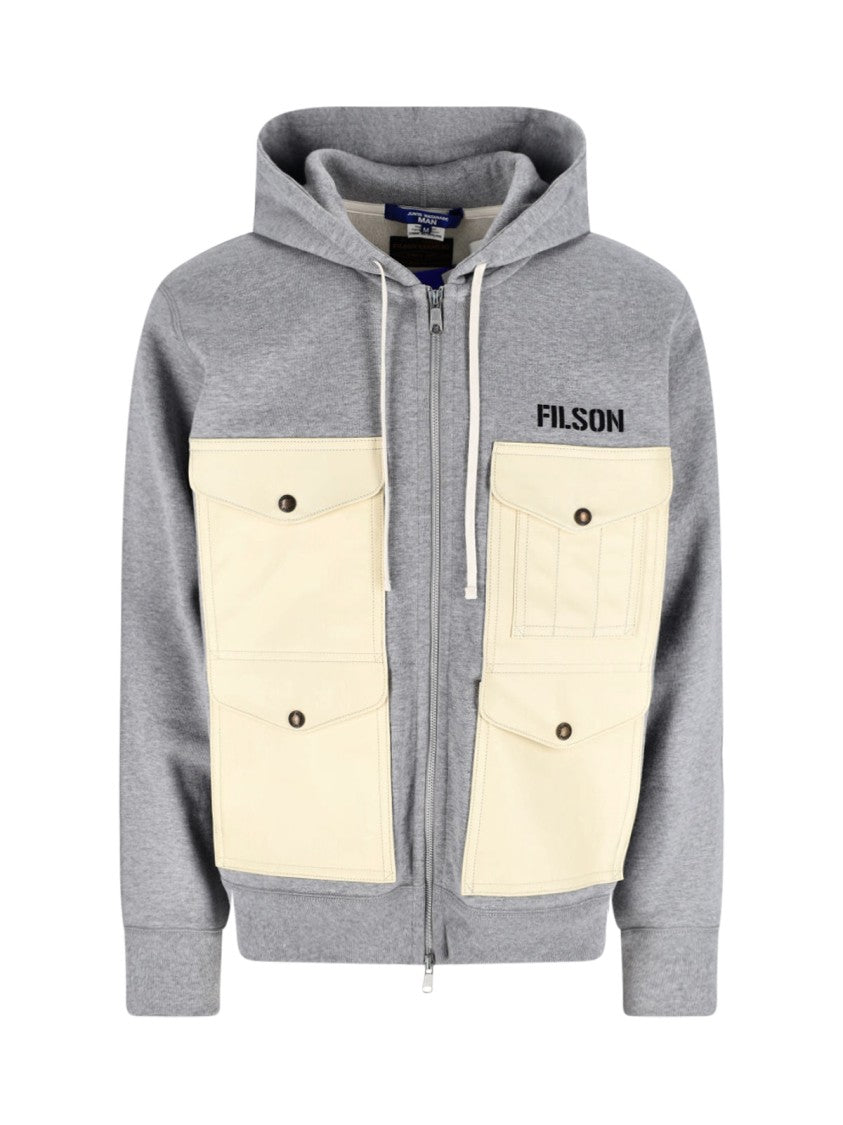 Junya Watanabe Filson Zip Sweatshirt – Grey