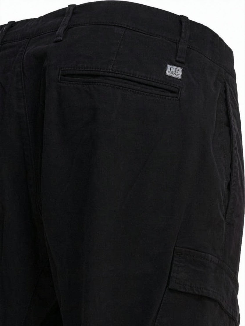 C.P. Company Straight Fit Cargo Pants With Button And Zip Closure