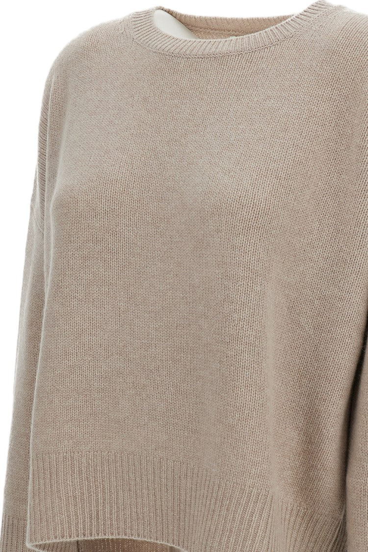 Lisa Yang Beige Mila Premium Cashmere Sweater