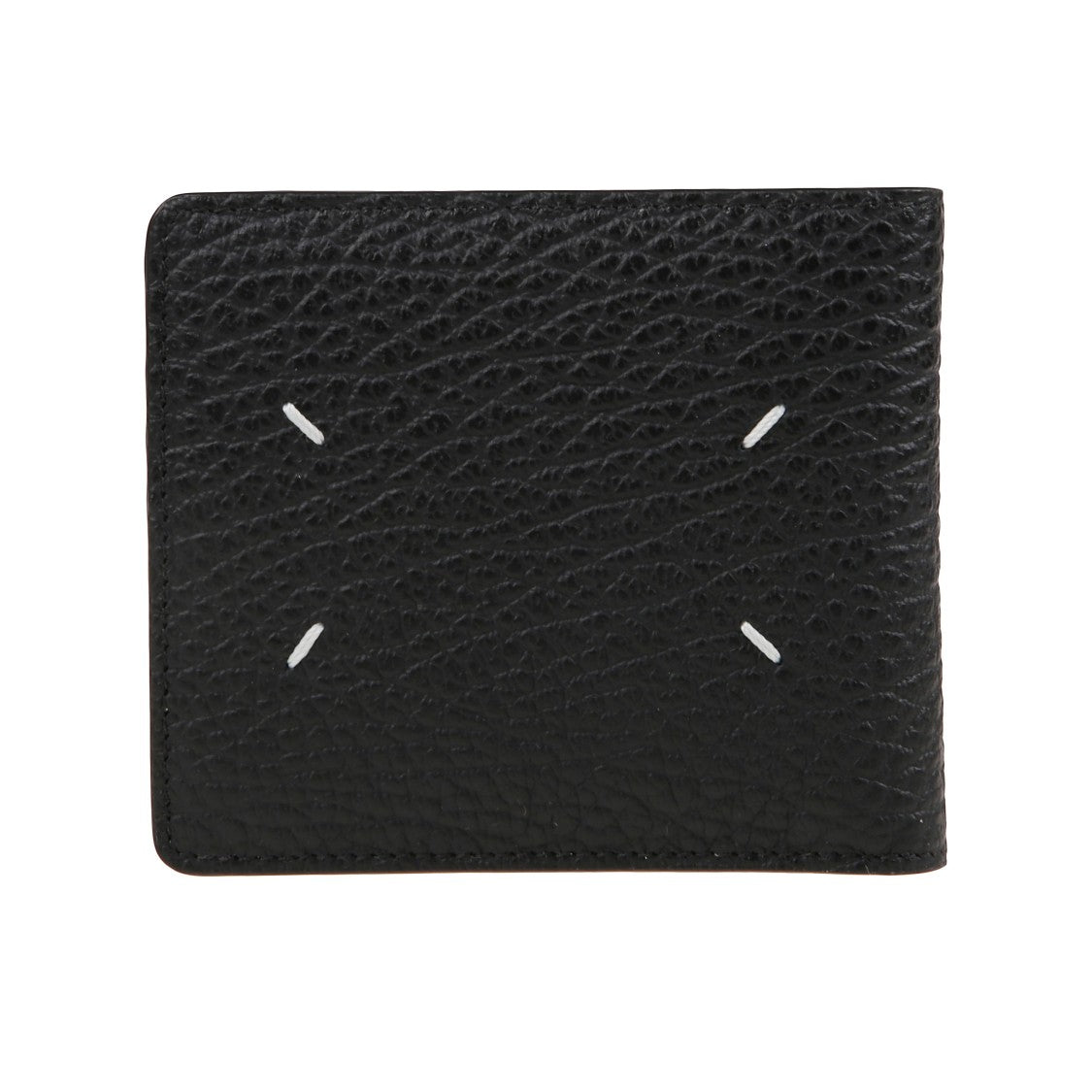 Maison Margiela Bi-Fold Wallet With White Stitches