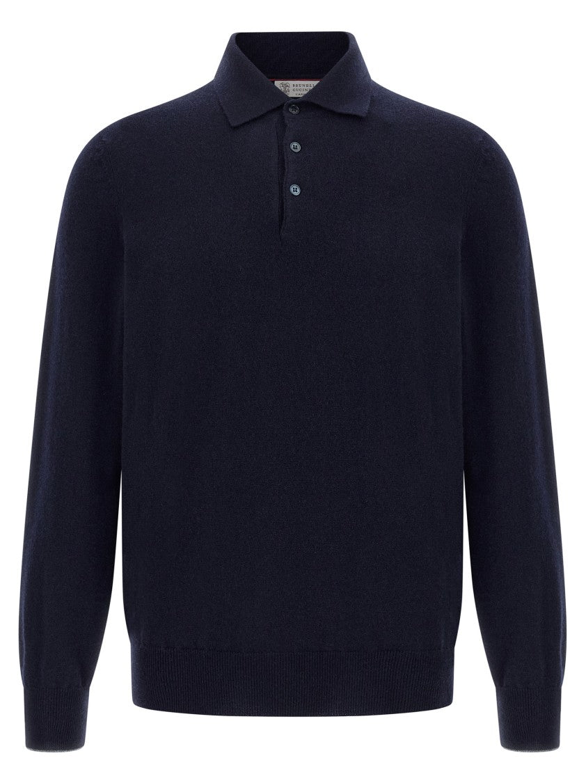 Brunello Cucinelli Cashmere Polo Shirt
