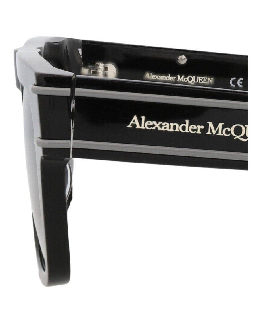 Alexander Mcqueen Square-Frame Recycled Acetate Sunglasses