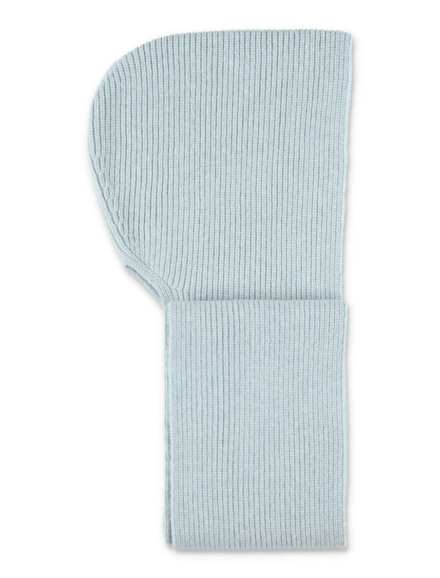 Studio Nicholson Rib Knit Hooded Scarf