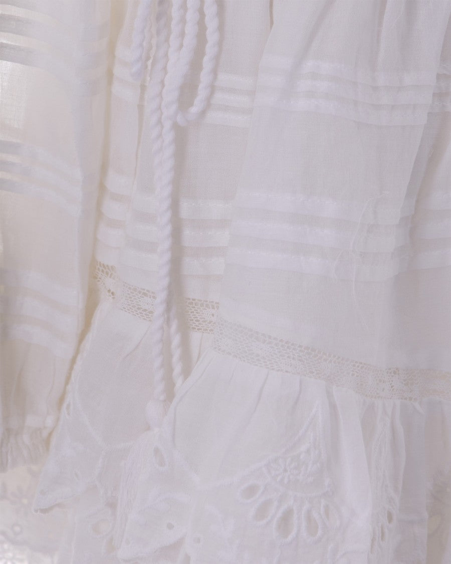 Isabel Marant Étoile Preya White Dress