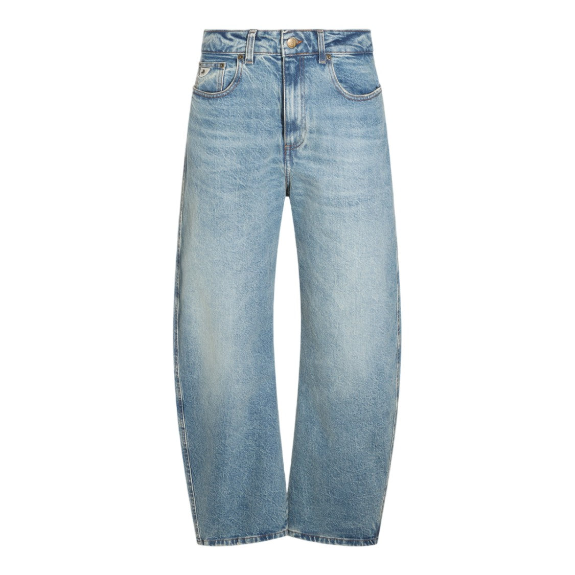 Lois Jeans Light Blue High-Waist Straight-Leg Jeans