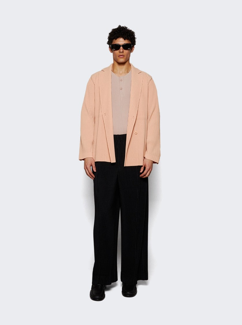 Homme Plissé Issey Miyake Tailored Jacket Pastel Orange