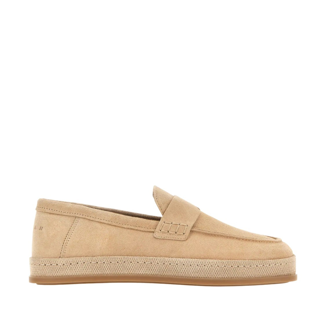 Hogan Classic Loafer-Style Flats With Rounded Toe