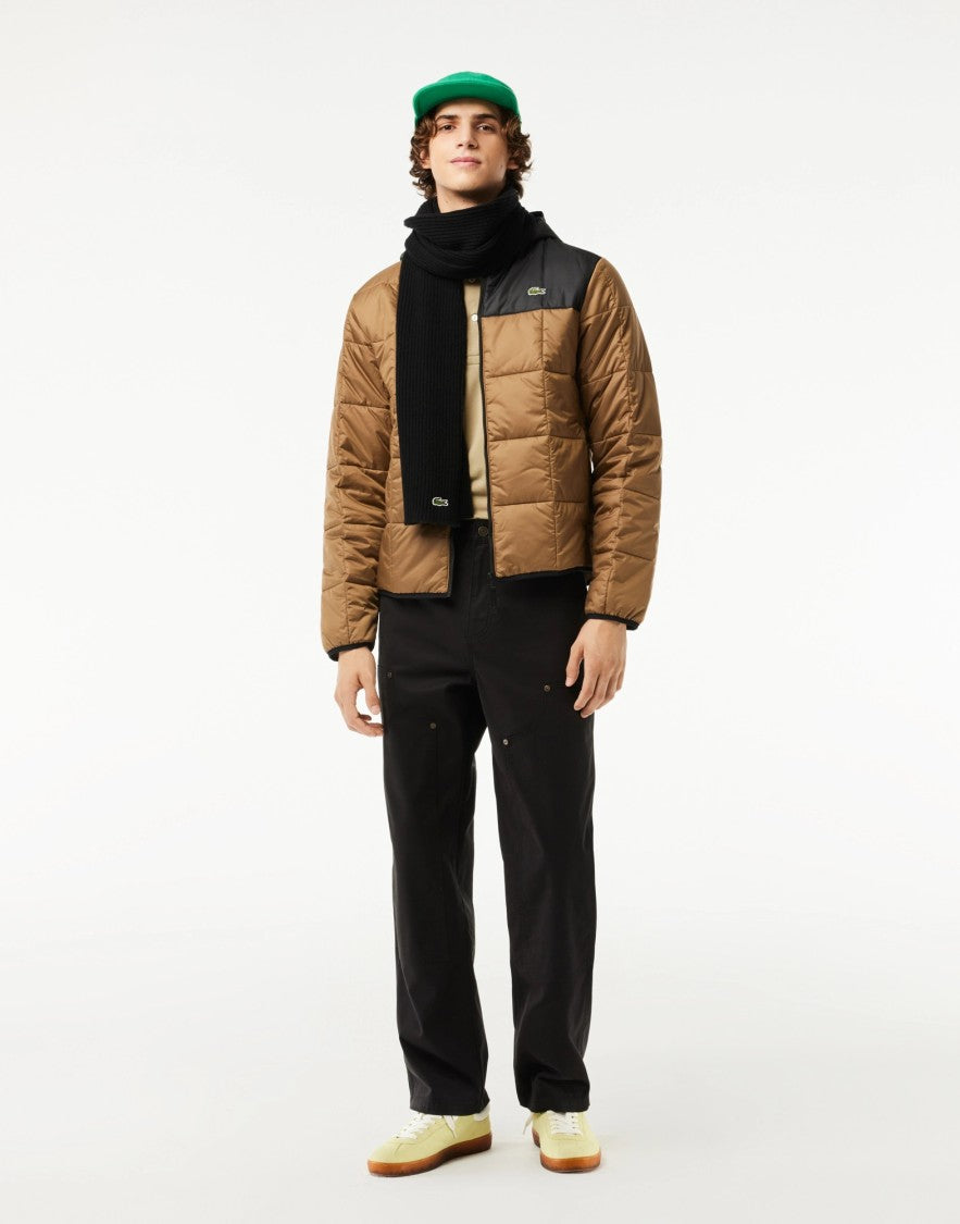 Lacoste Waterproof Colour-Block Puffer Jacket