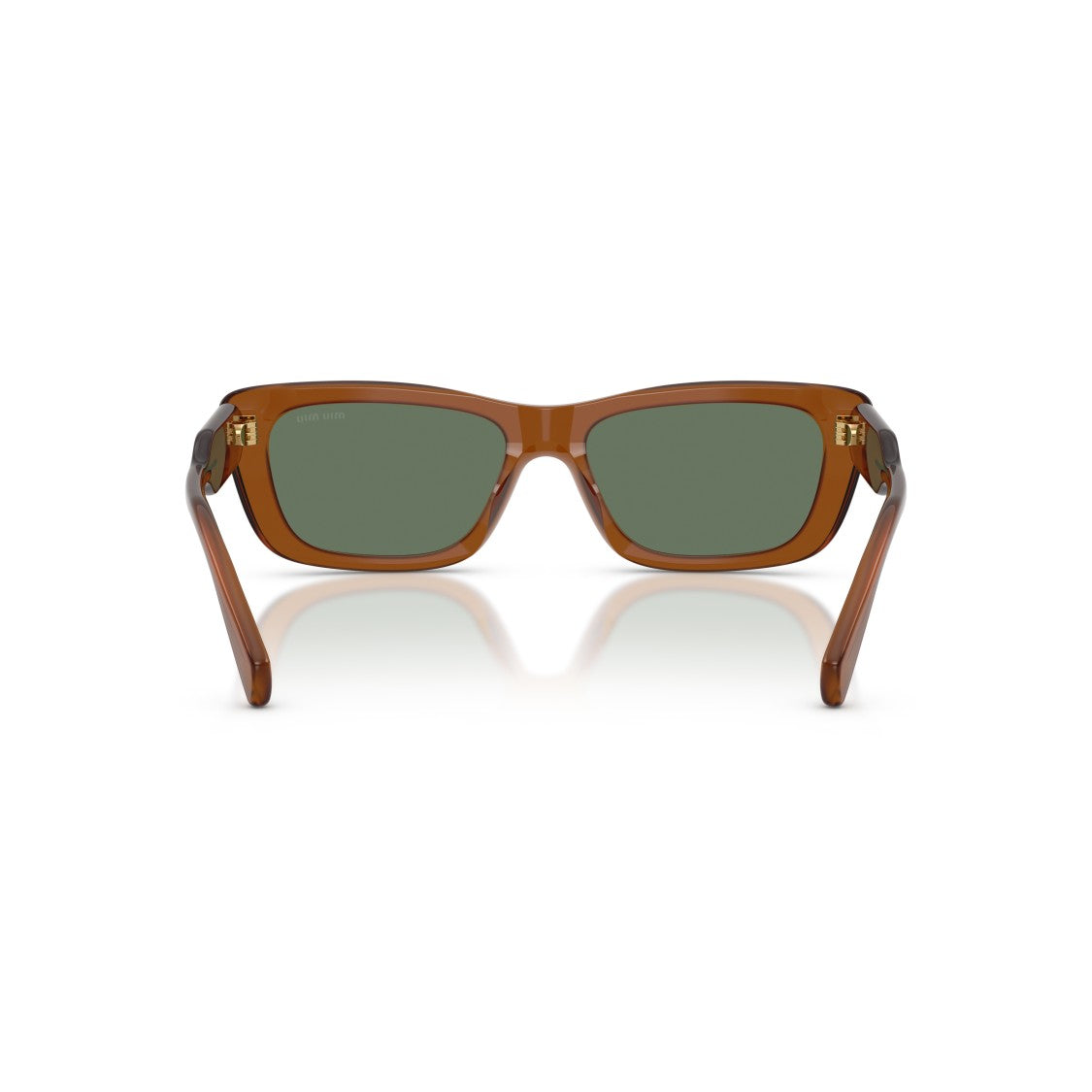 Miu Miu 0Mu B12s Thick Acetate Rectangular Sunglasses