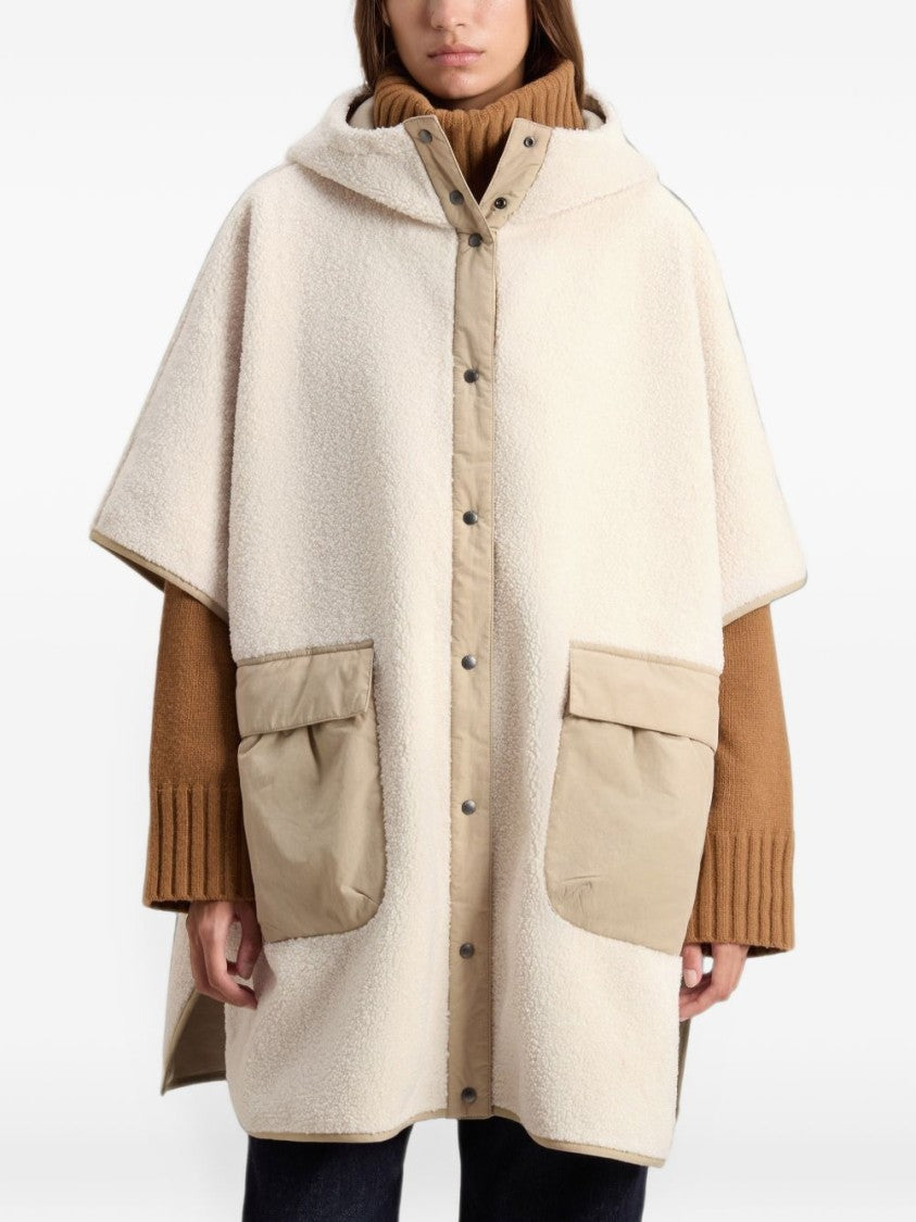 Woolrich Hooded Cape Coat