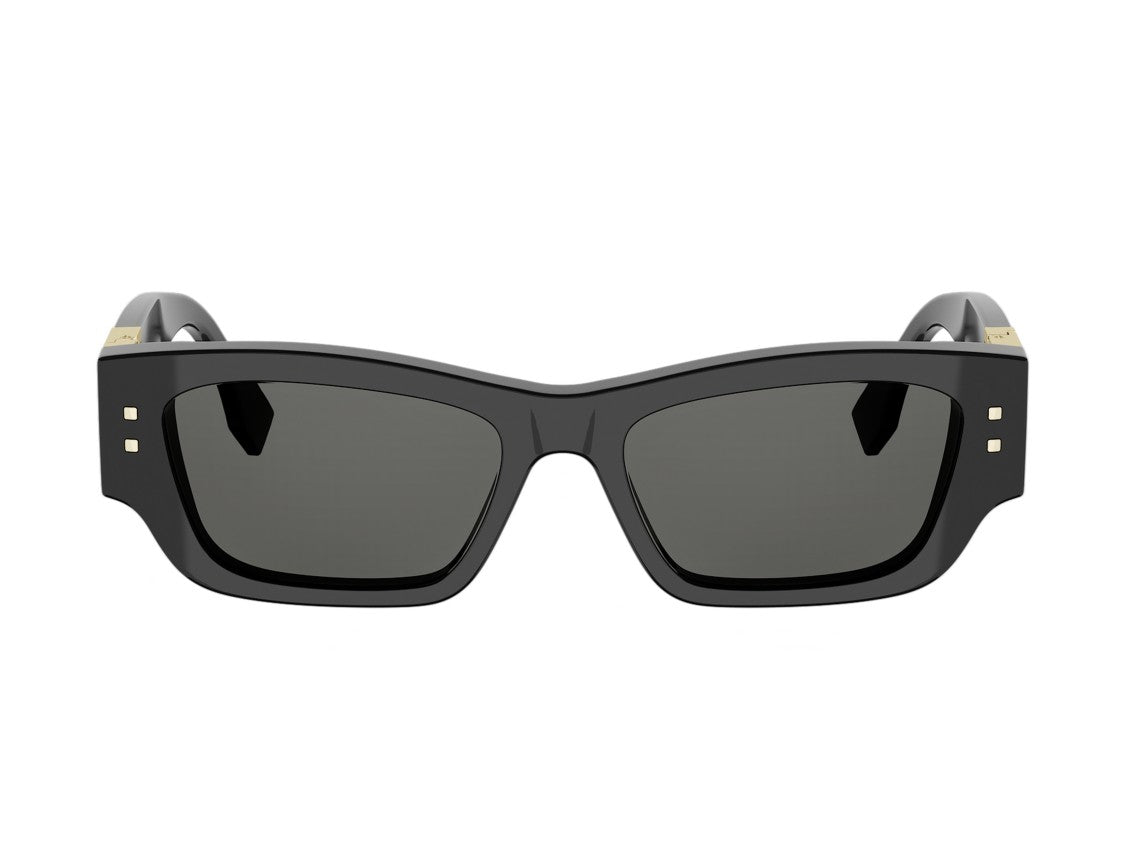 Fendi Fe40234i Oversized Square Frame Sunglasses