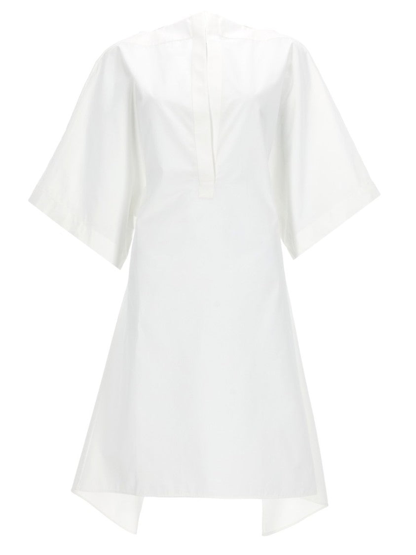Jacquemus Moisson Oversized Asymmetrical Hem Tunic Shirt
