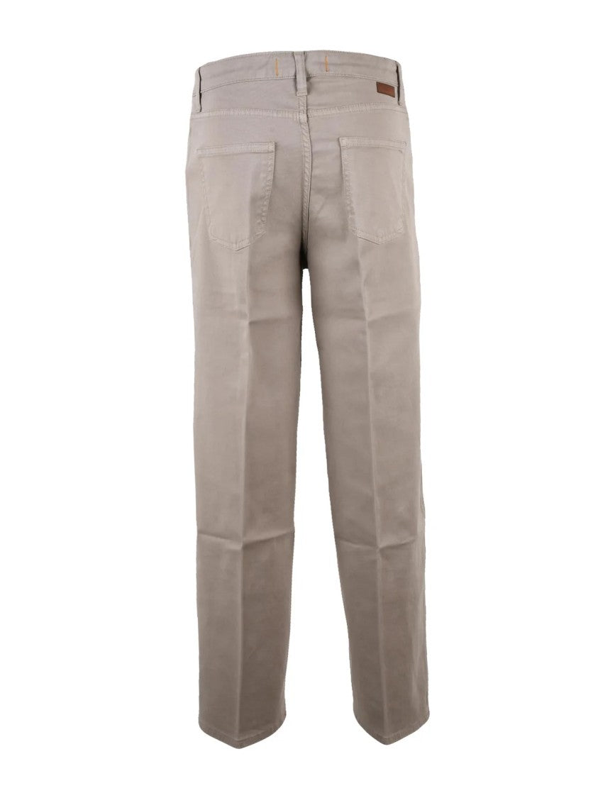 Bonheur Straight-Leg Trousers With Classic Five-Pocket Design