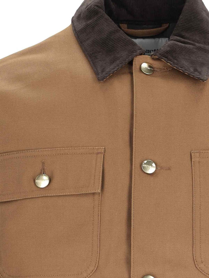 Carhartt Wip Brown Detroit Cotton Jacket